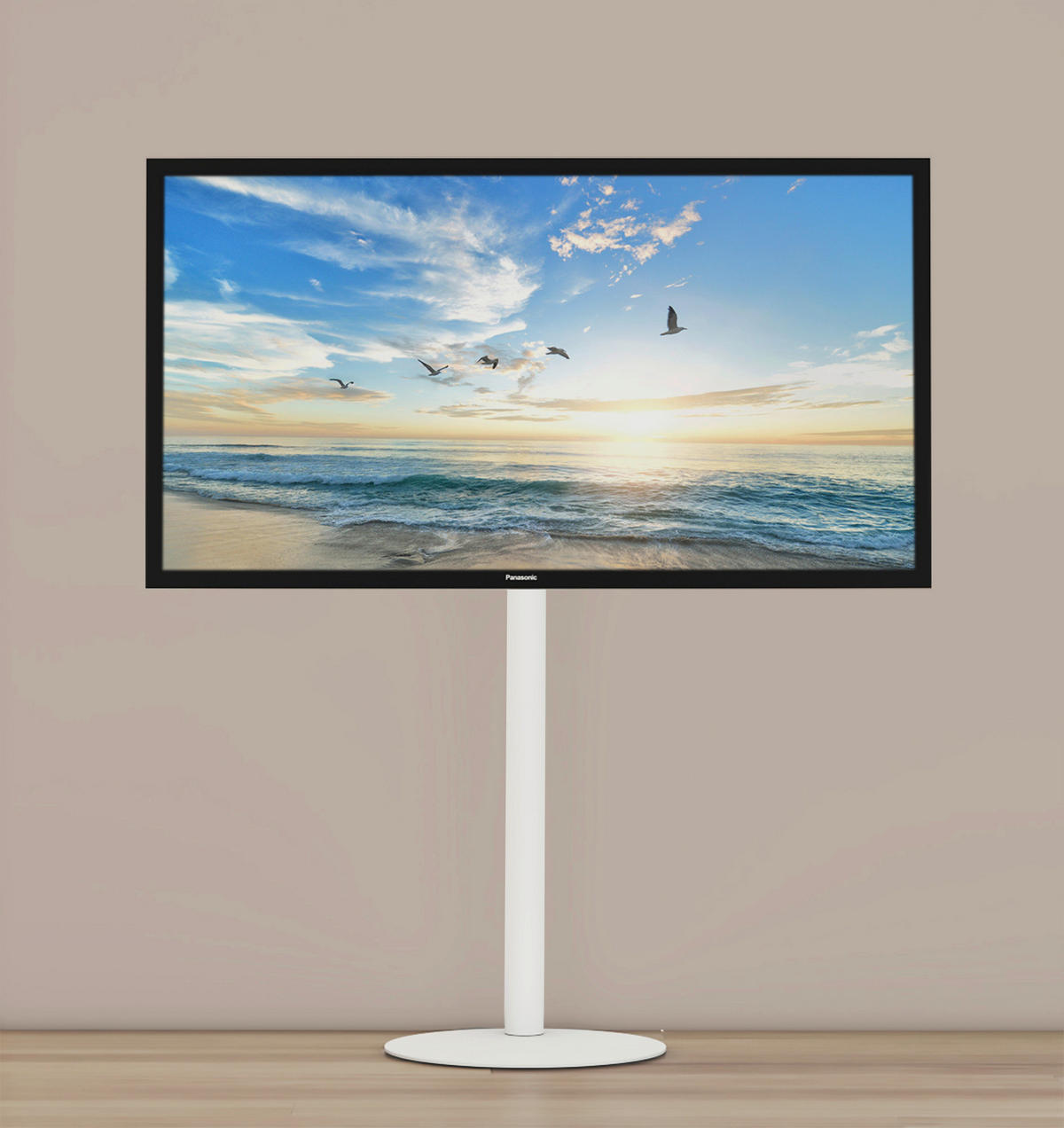 VCM TV-StandfußCirla weiß Cirla - weiß (55,00/100,00/45,00cm) - VCM