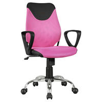 Drehstuhl pink Stoff Kinderschreibtischstuhl TERNI - pink (60,00/101,00/60,00cm) - Amstyle