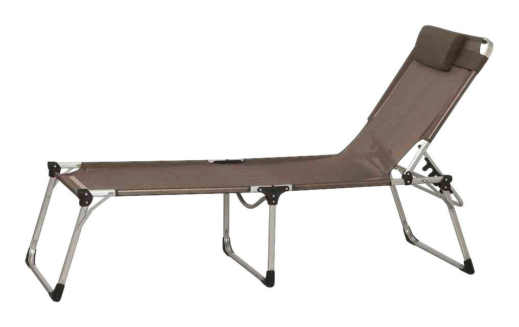 Gardamo Gartenliege SOLE taupe Aluminium SOLE - taupe - Gardamo