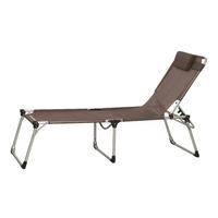 Gardamo Gartenliege SOLE taupe Aluminium SOLE - taupe - Gardamo