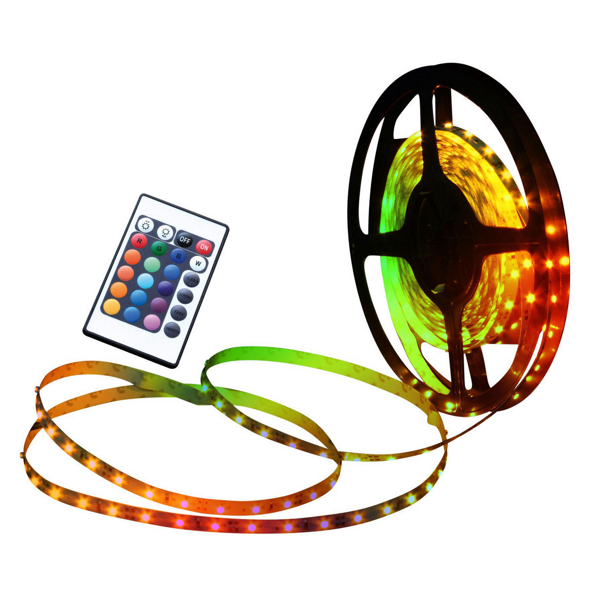 Näve Leuchten LED-Streifen bunt B/H/T: ca. 1000x0,3x1 cm LED-Streifen - bunt (1000,00/0,30/1,00cm) - Näve Leuchten