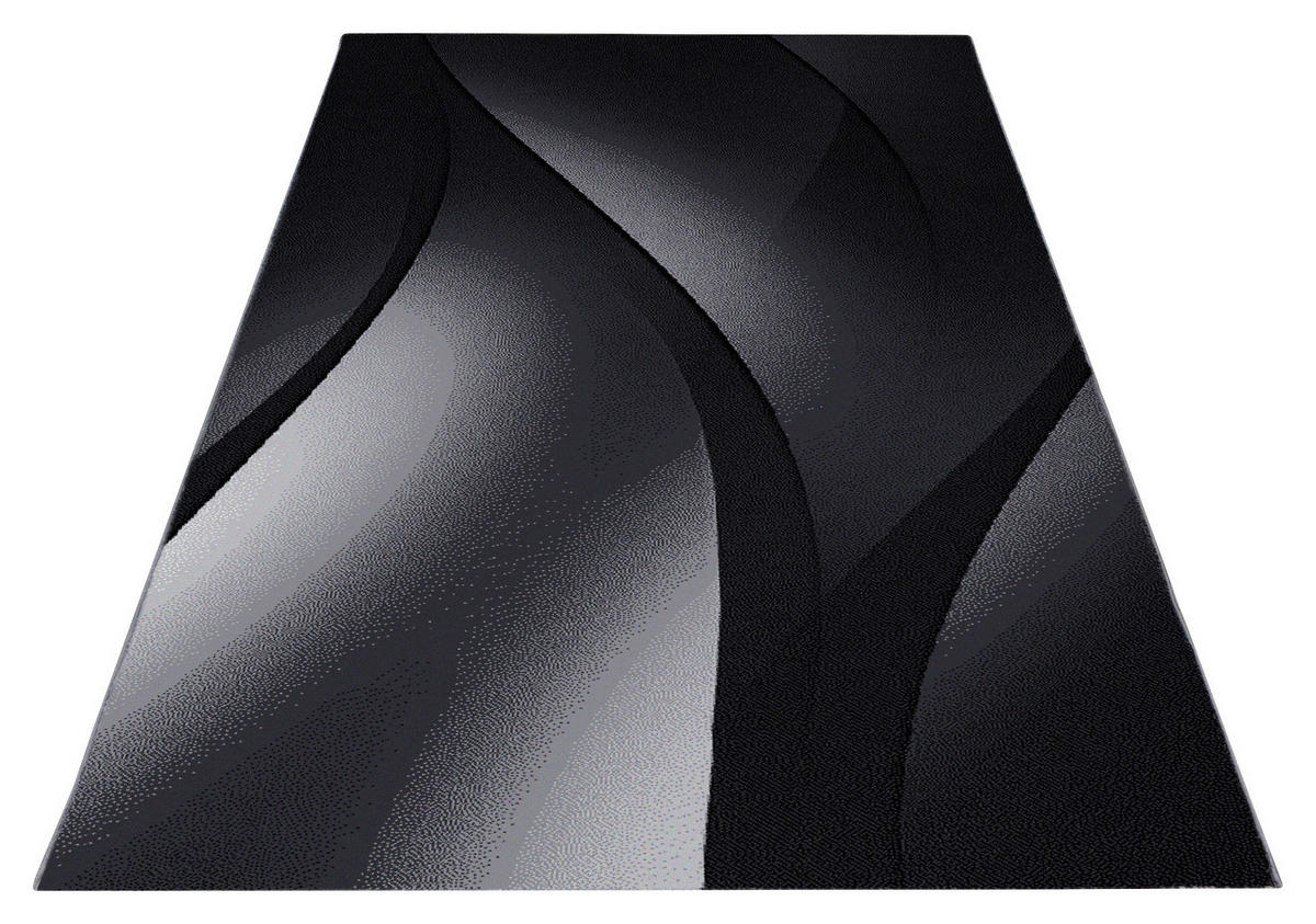 Ayyildiz Teppich PLUS schwarz B/L: ca. 200x290 cm PLUS - schwarz (200,00/290,00cm) - Ayyildiz