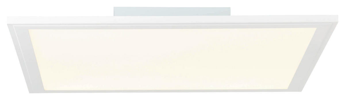 Brilliant Deckenleuchte G90318/05 weiß Metall Kunststoff B/H/T: ca. 39x5x39 cm Abie - weiß (39,00/5,00/39,00cm) - Brilliant