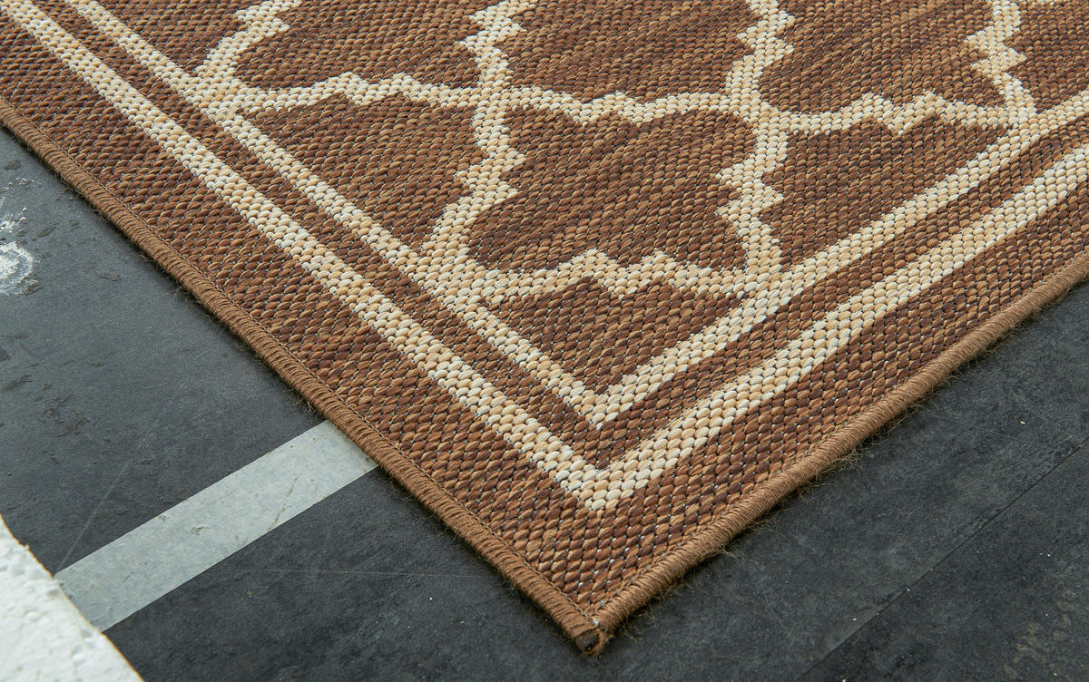 In-/Outdoor-Teppich Ventura braun B/L: ca. 120x160 cm Ventura - braun (120,00/160,00cm)