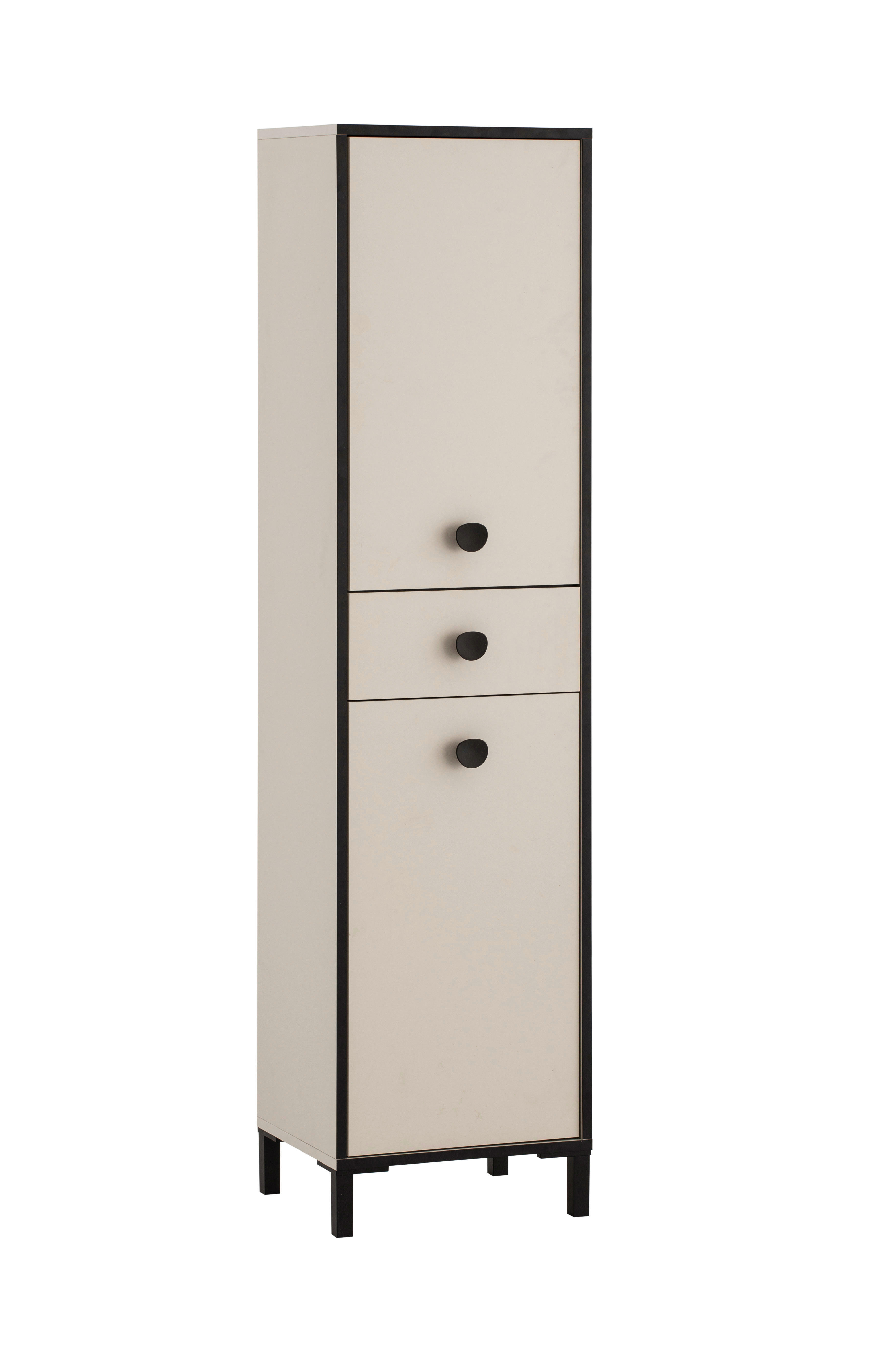 Hochschrank Edda creme B/H/T: ca. 40,3x163,3x33,5 cm Edda - creme (40,30/163,30/33,50cm) - Möbelpartner