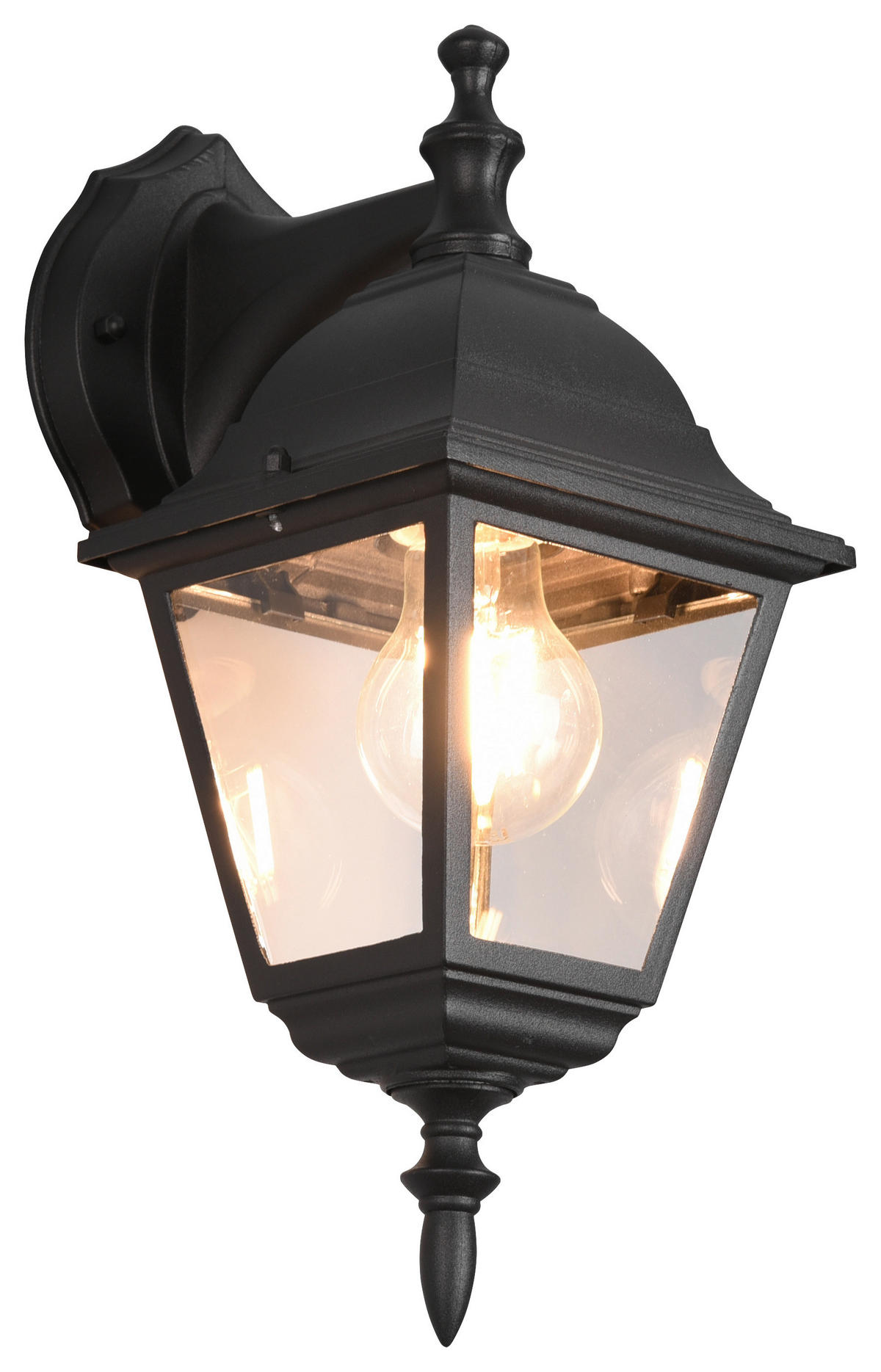 Außen-Wandleuchte Livenza 205767132 schwarz B/H/T: ca. 14x34x19 cm Livenza - schwarz (14,00/34,00/19,00cm) - Trio