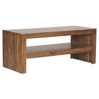 Couchtisch braun B/H/T: ca. 110x45x45 cm Couchtisch - braun (110,00/45,00/45,00cm) - Wohnling