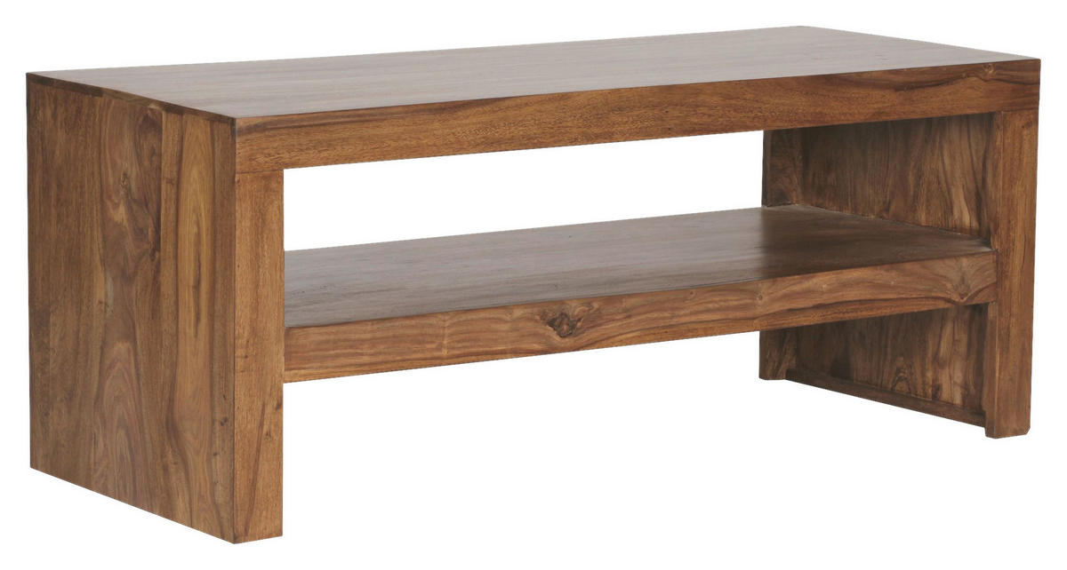 Couchtisch braun B/H/T: ca. 110x45x45 cm Couchtisch - braun (110,00/45,00/45,00cm) - Wohnling