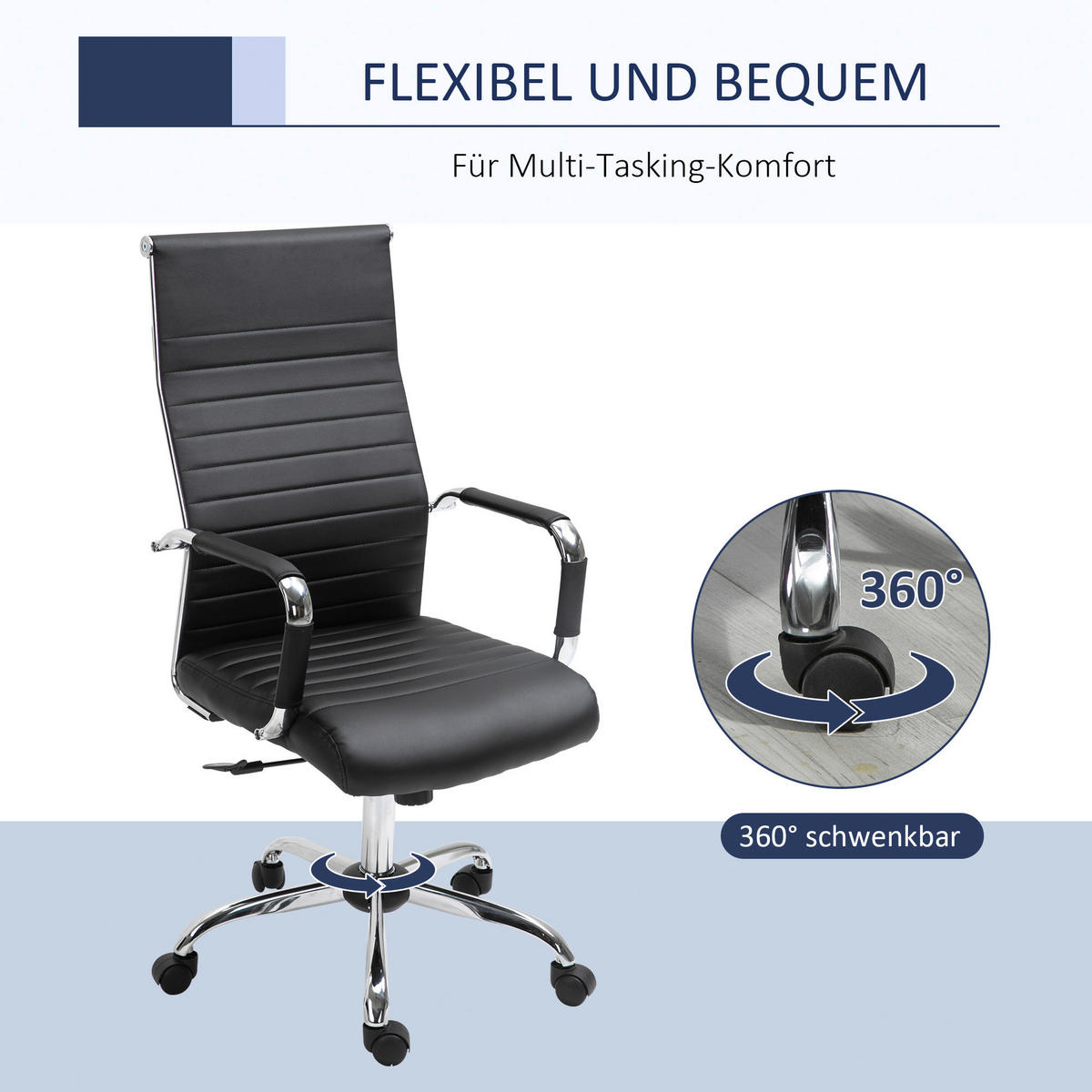 Gaming-Sessel 921-383BK schwarz 921-383BK - schwarz (54,00/114,00/62,00cm) - Vinsetto