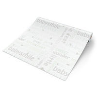 Vliestapete Schrift beige B/L: ca. 53x1005 cm Vliestapete_35847-1 - beige (53,00/1005,00cm)