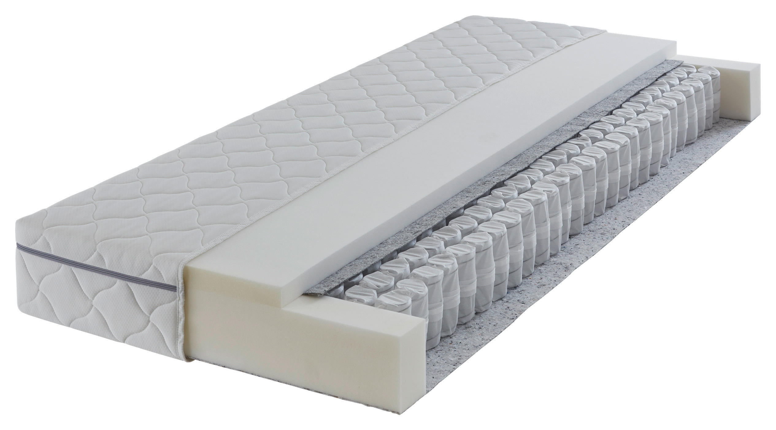 Taschenfederkernmatratze Tomba Liegefläche B/L: ca. 140x200 cm Tomba - (140,00/200,00cm)