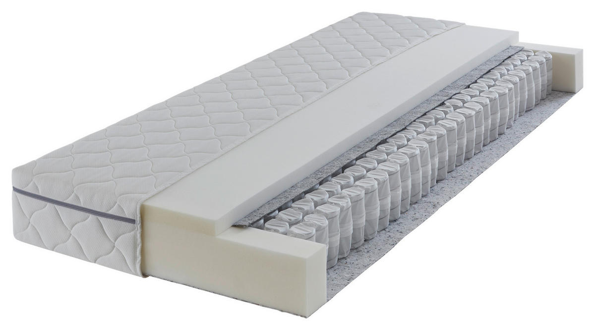 Taschenfederkernmatratze Tomba Liegefläche B/L: ca. 140x200 cm Tomba - (140,00/200,00cm)
