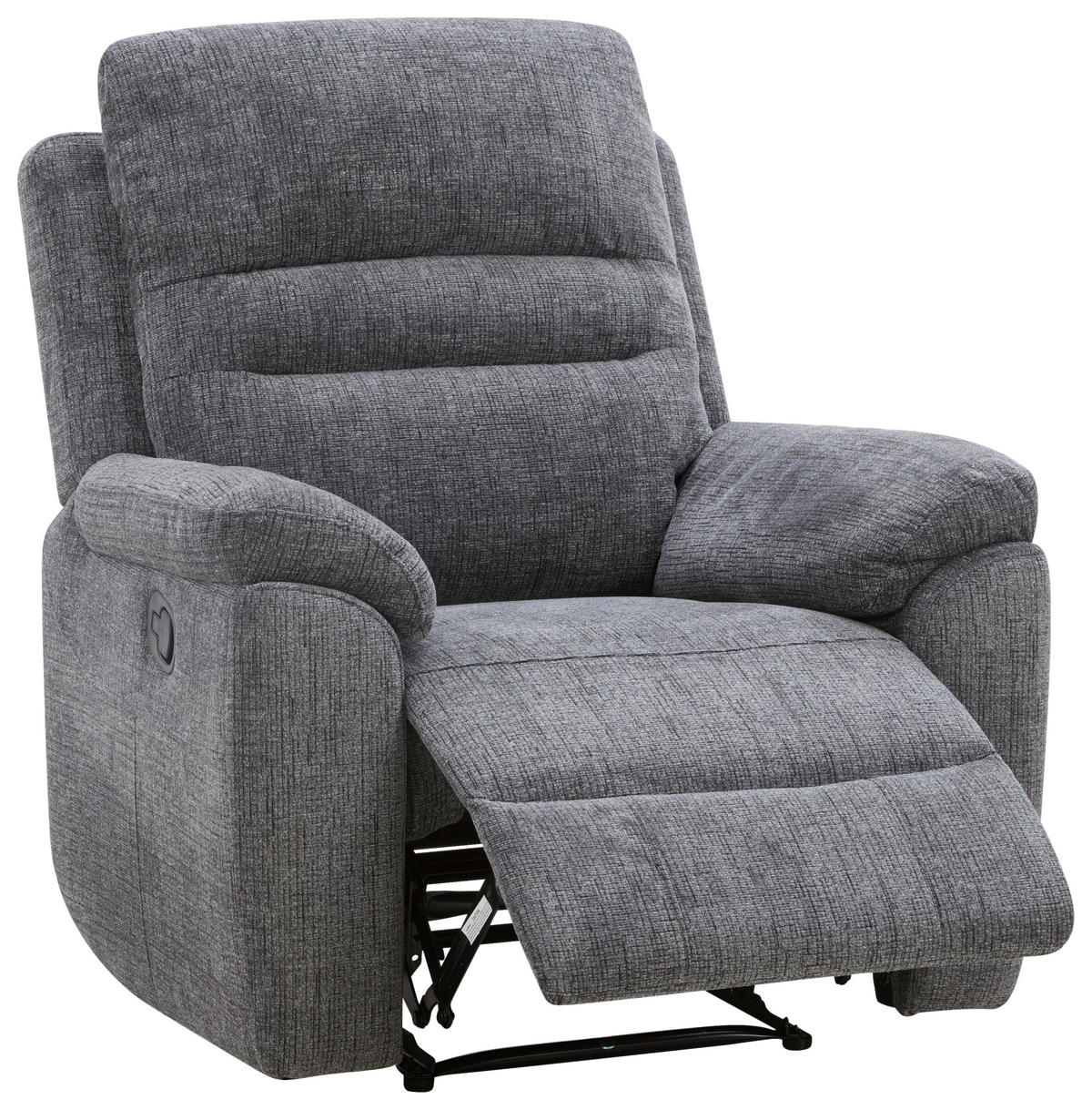 Sofa 3-2-1 KW 2028 dunkelgrau Microfaser KW 2028 - schwarz/dunkelgrau