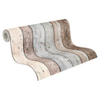 A.S.Creation Vliestapete Best of Wood`n Stone 2nd Edition Holzoptik braun B/L: ca. 53x1005 cm Best of Wood`n Stone 2nd Edition - braun (53,00/1005,00cm) - A.S.Creation