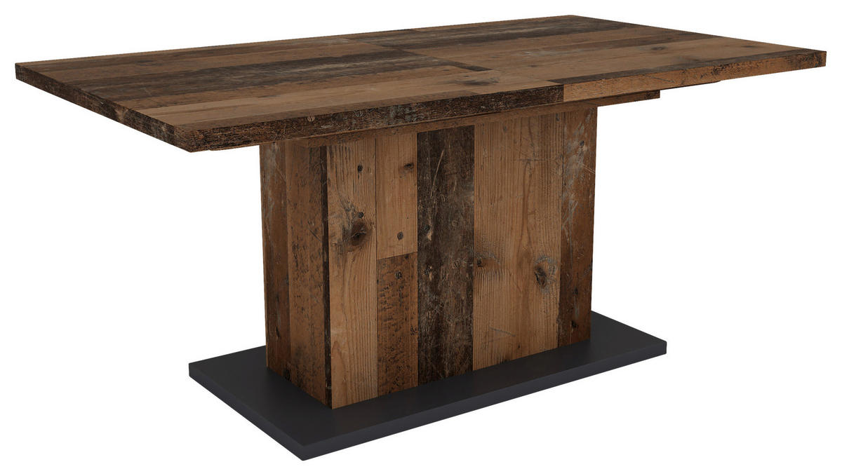 Tisch ATHEN Eiche Old Wood Nachbildung B/H/T: ca. 160x75x90 cm ATHEN - Eiche (160,00/75,00/90,00cm) - byLIVING
