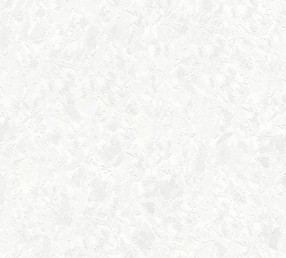 A.S.Creation Papiertapete weiß B/H/D: ca. 53x1005x7,7 cm Papiertapete - weiß (7,70/1005,00cm) - A.S.Creation