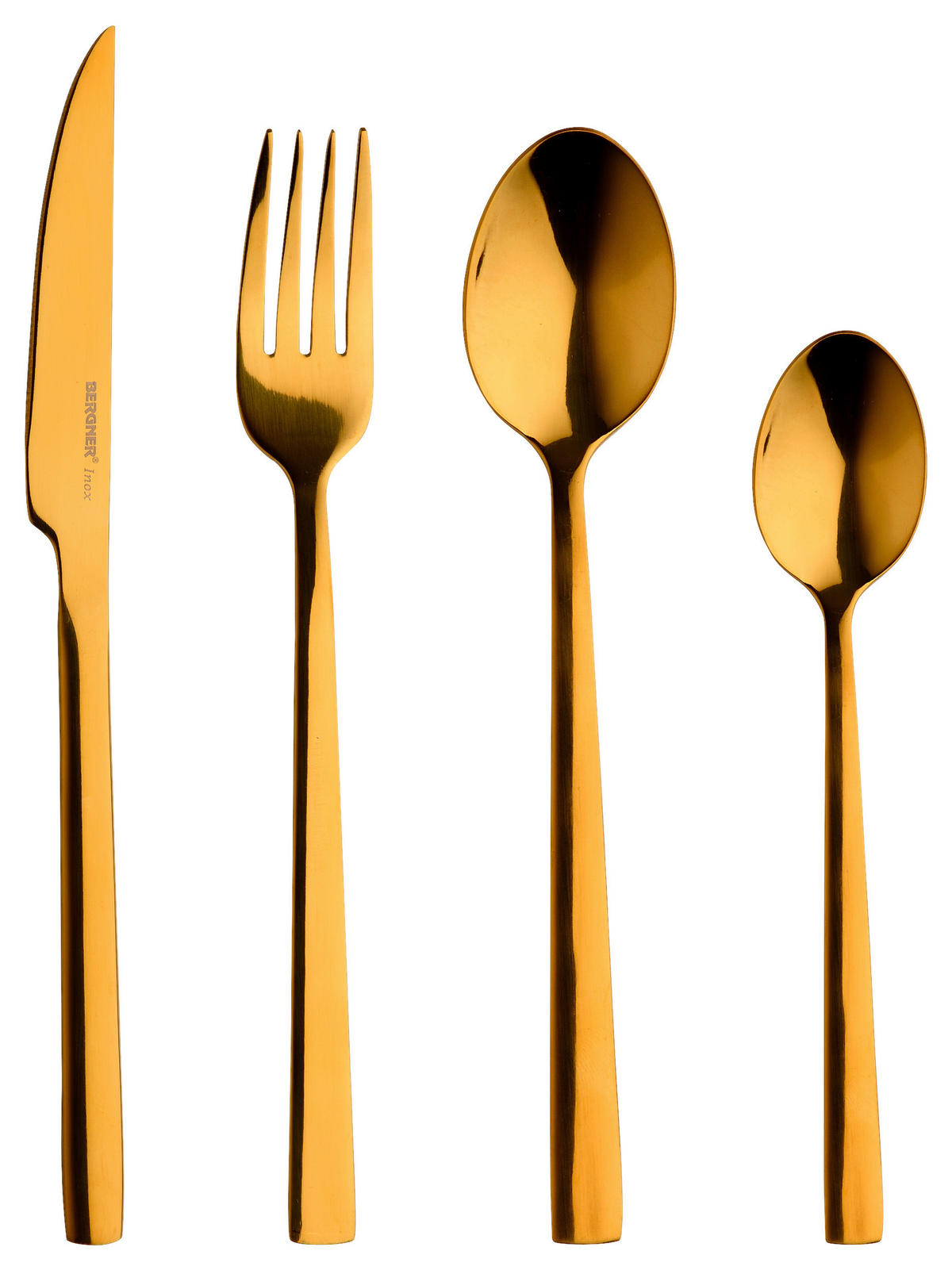 BERGNER Besteckset Sofia gold gold Edelstahl 24 tlg. Sofia gold - gold - BERGNER