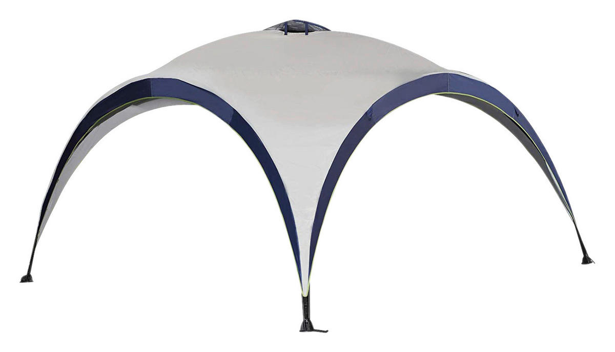 Outsunny Pavillon Pavillon - blau/grau (400,00/400,00/250,00cm) - Outsunny