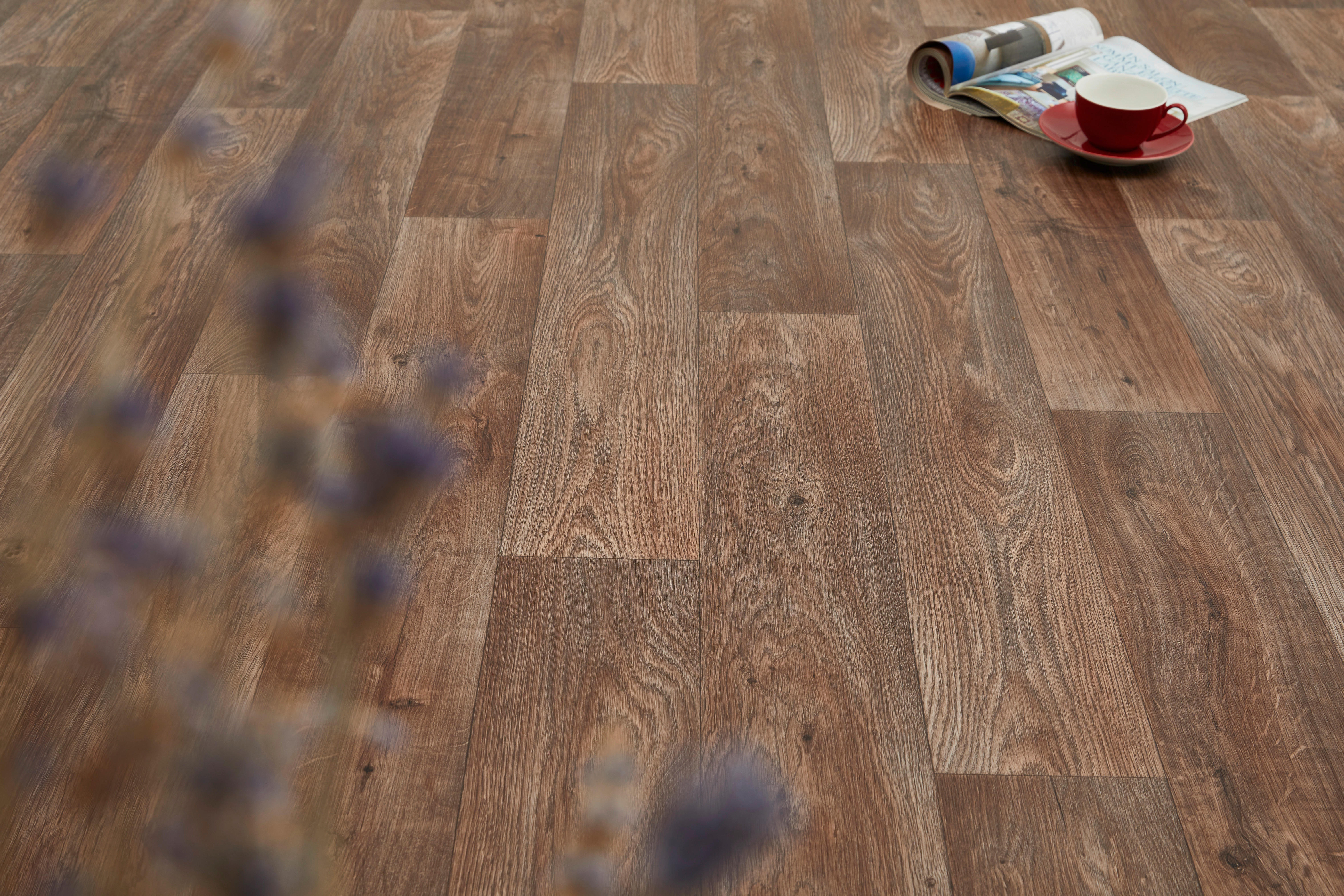 Vinylboden Spark Stabparkett B/L: ca. 200x300 cm pro Stück Spark - braun (200,00/300,00cm)