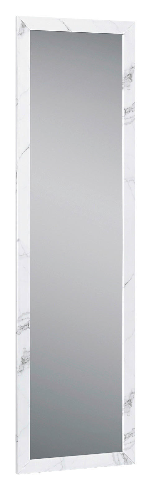 Türhängespiegel Babsy weiß Marmor Optik B/H/T: ca. 37x127x2 cm Babsy - weiß (37,00/127,00/2,00cm)