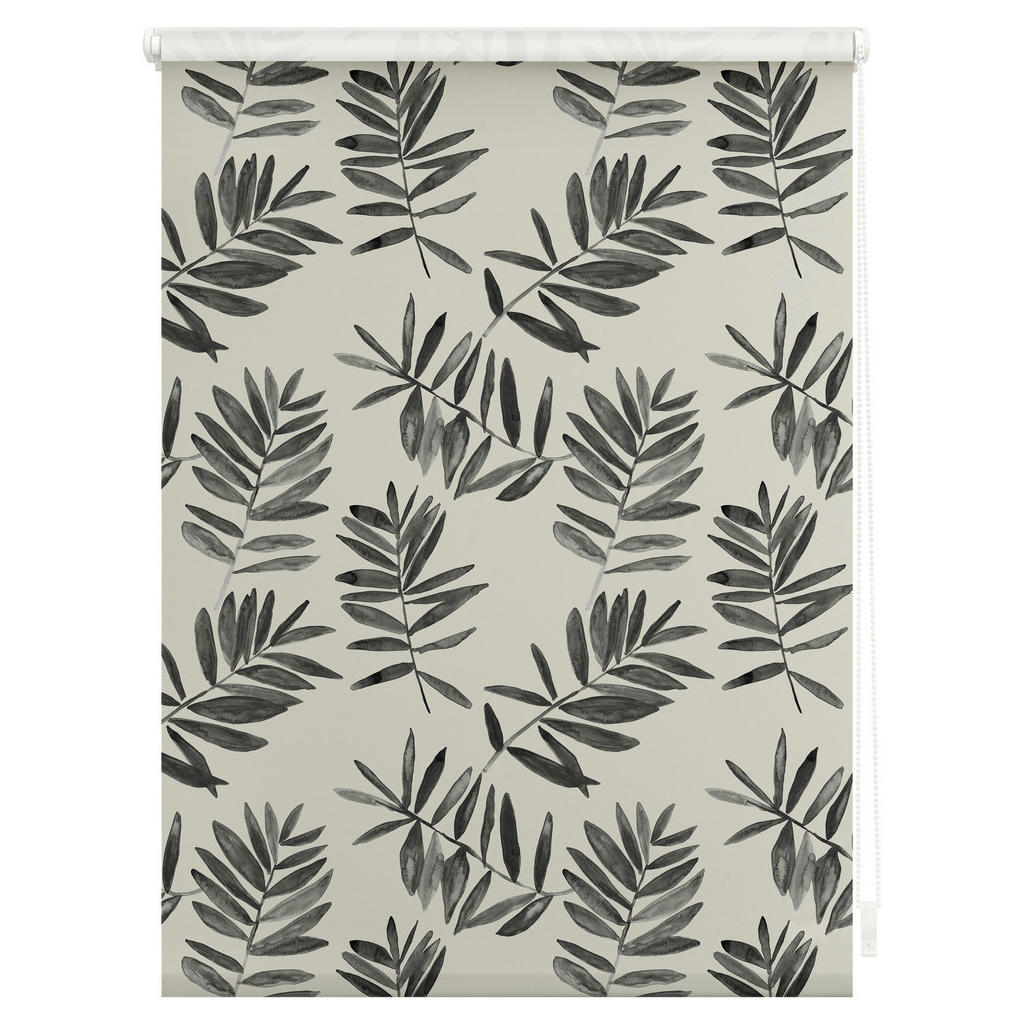 Thumbnail - LICHTBLICK Rollo Black Watercolor schwarz B/L: ca. 70x150 cm