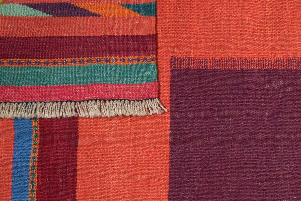Teppich multicolor B/L: ca. 130x180 cm Teppich Kelim Gashgai - multicolor (130,00/180,00cm)