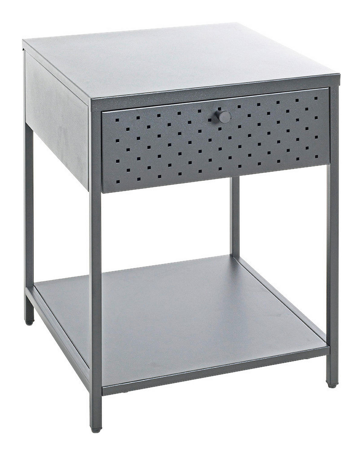 Beistelltisch  grau B/H/T: ca. 40x53x40 cm Houston_10_Beistlltisch 52147 - grau (40,00/53,00/40,00cm)