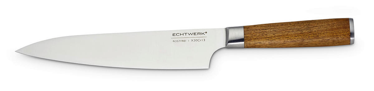 ECHTWERK Messerset braun Edelstahl 3 tlg. Messerset_3tlg. - braun/silber (35,80/3,50/41,50cm) - ECHTWERK
