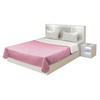 Tagesdecke Tagesdecke-Single 160x220 uni - offwhite/rosé (160,00/220,00cm) - Sensation