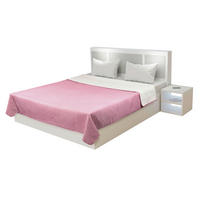 Tagesdecke Tagesdecke-Single 160x220 uni - offwhite/rosé (160,00/220,00cm) - Sensation