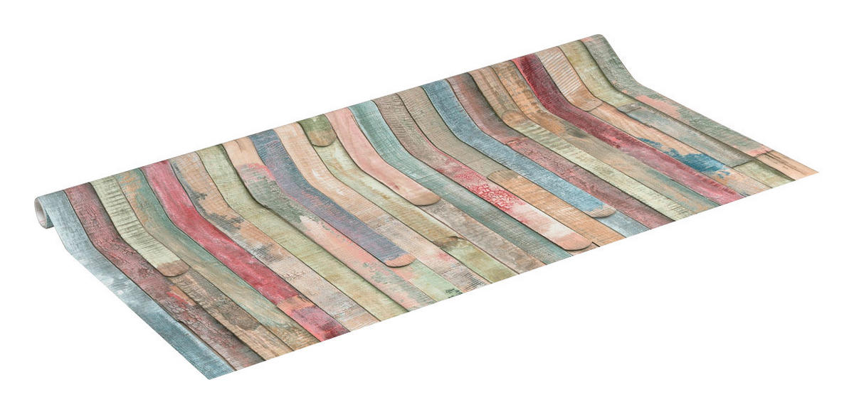 d-c-fix Dekofolie Holzoptik bunt B/L: ca. 45x200 cm Klebefolie_d-c-fix_F3460610 - bunt (45,00/200,00cm) - d-c-fix