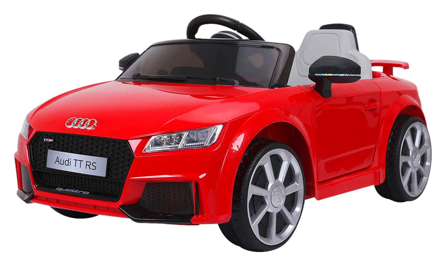 HOMCOM Kinder-Elektroauto Audi TT RS rot B/H/L: ca. 63x44x103 cm Audi TT RS - rot (103,00/63,00/44,00cm) - HOMCOM