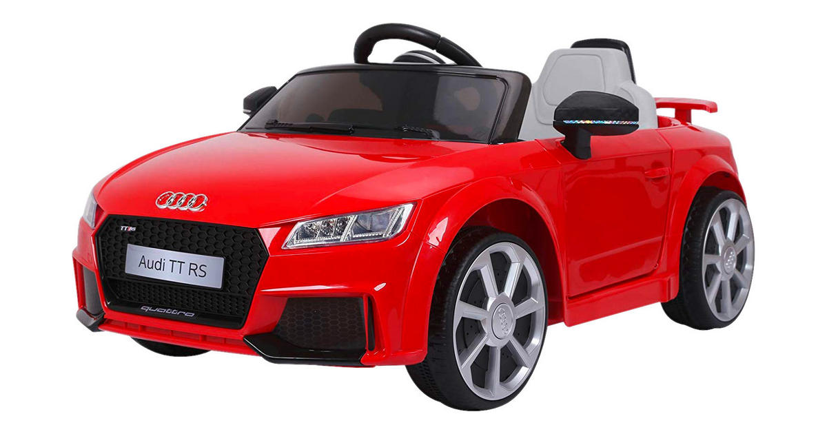 HOMCOM Kinder Elektroauto Audi TT RS rot B H L ca. 63x44x103 cm online bei POCO kaufen