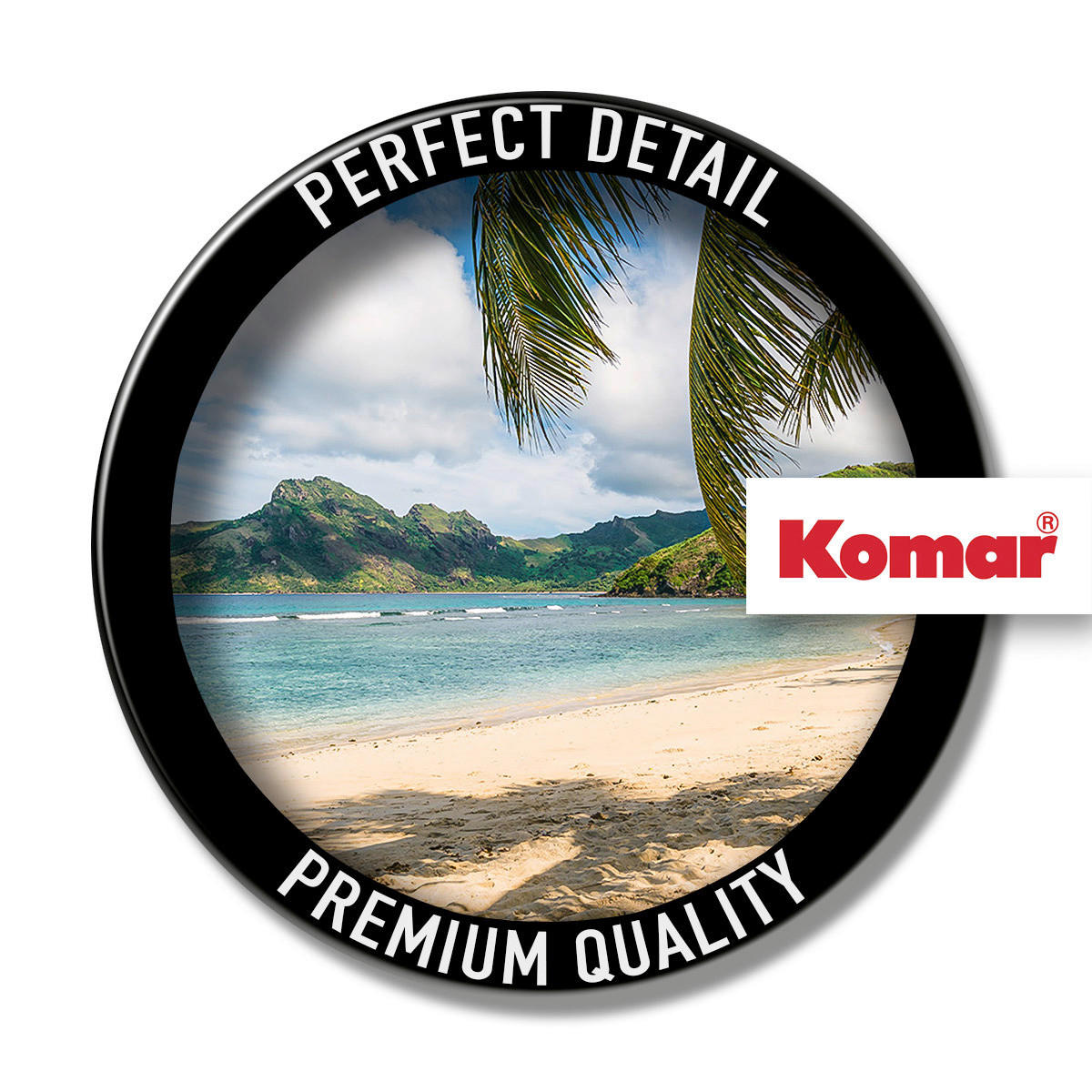 Komar Fototapete Strandoase Südsee B/L: ca. 450x280 cm Strandoase Südsee - (450,00/280,00cm) - Komar