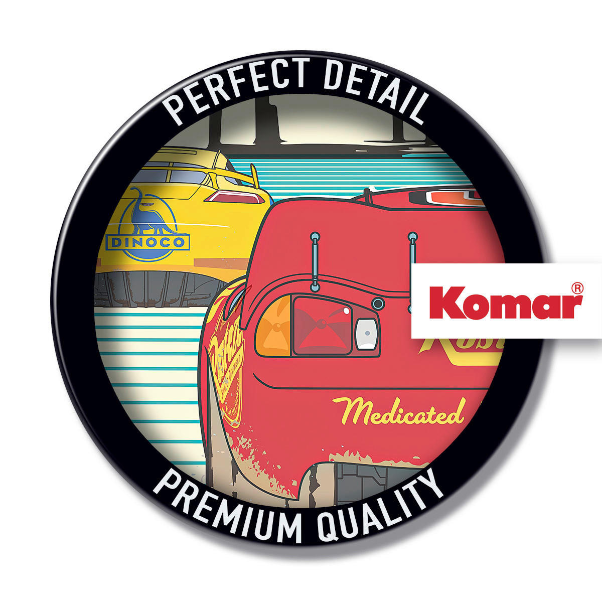 Komar Poster Cars Strengthen Together Disney B/L: ca. 50x70 cm Cars Strengthen Together - (50,00/70,00cm) - Komar