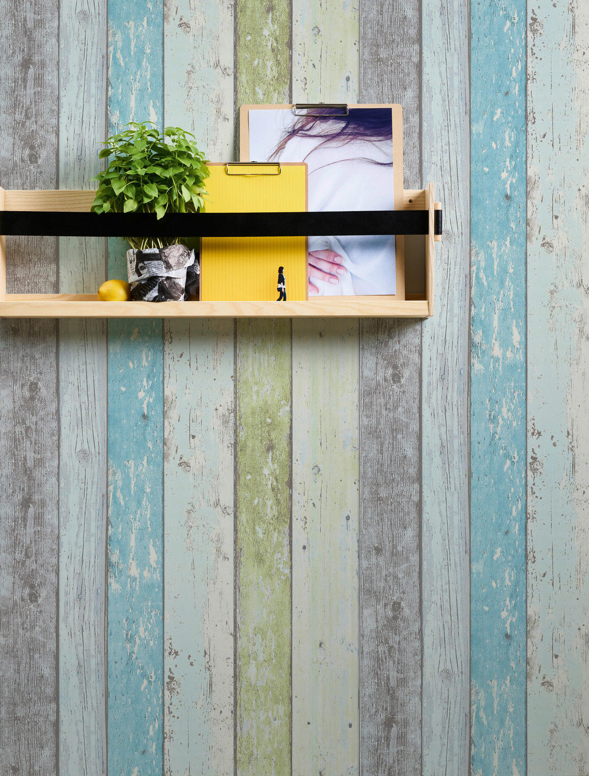 A.S.Creation Vliestapete Best of Wood`n Stone 2nd Edition Holzoptik blau B/L: ca. 53x1005 cm Best of Wood`n Stone 2nd Edition - blau (53,00/1005,00cm) - A.S.Creation