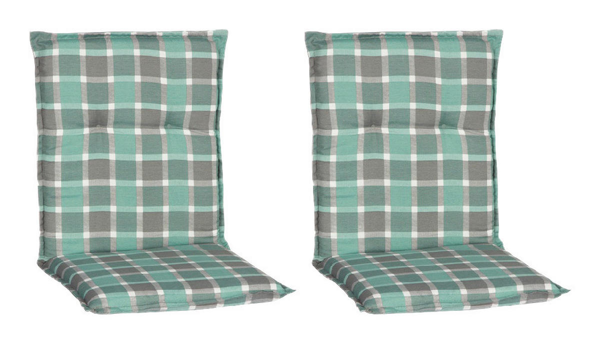 Beo Saumauflage für Niederlehner Büsum türkis Polyester-Mischgewebe B/H/L: ca. 50x6x101 cm 2er Set Büsum - türkis (101,00/50,00/6,00cm) - Beo