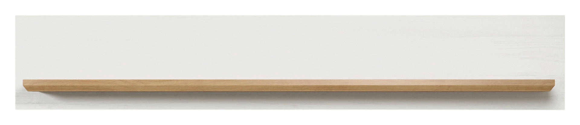 Wandboard Shade weiß Pinie Nachbildung Eiche Artisan Nachbildung B/H/T: ca. 146x25x21 cm Shade - Eiche/weiß (146,00/25,00/21,00cm)
