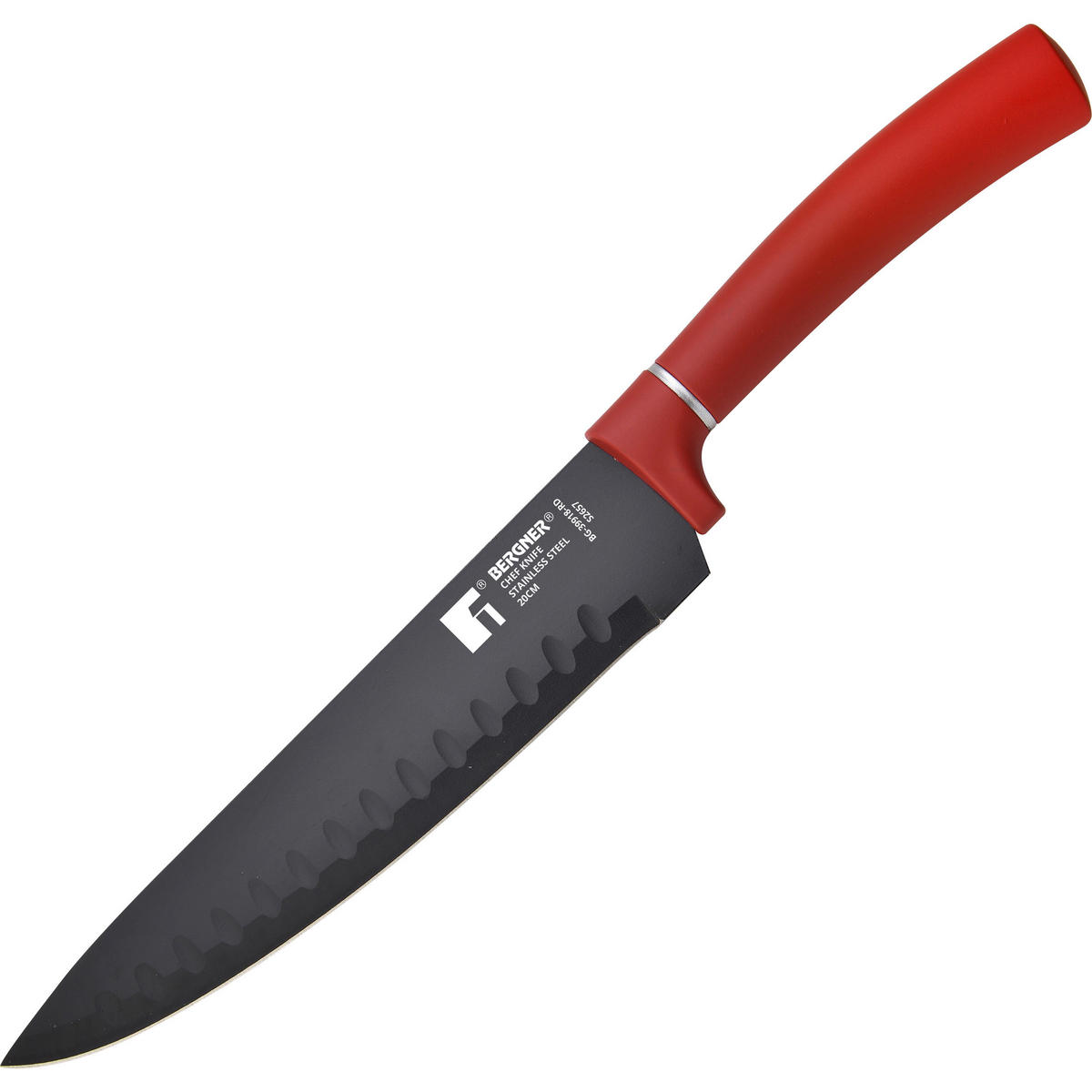 BERGNER Messerset Classique rot Edelstahl 4 tlg. Classique - rot - BERGNER