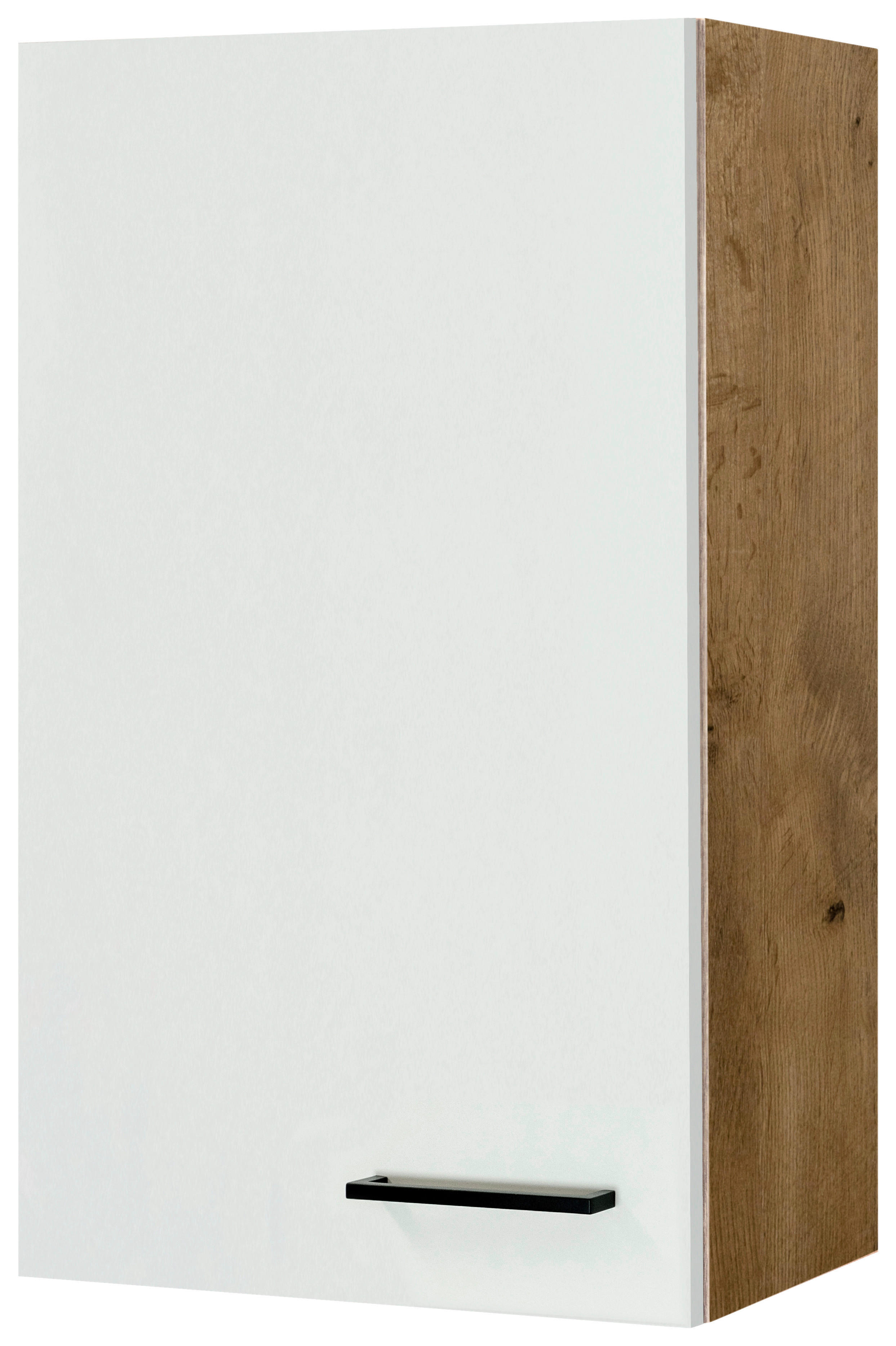 Hängeschrank Avila Magnolie matt B/H/T: ca. 50x89x32 cm Avila - schwarz/Oak (50,00/89,00/32,00cm) - Flex-Well