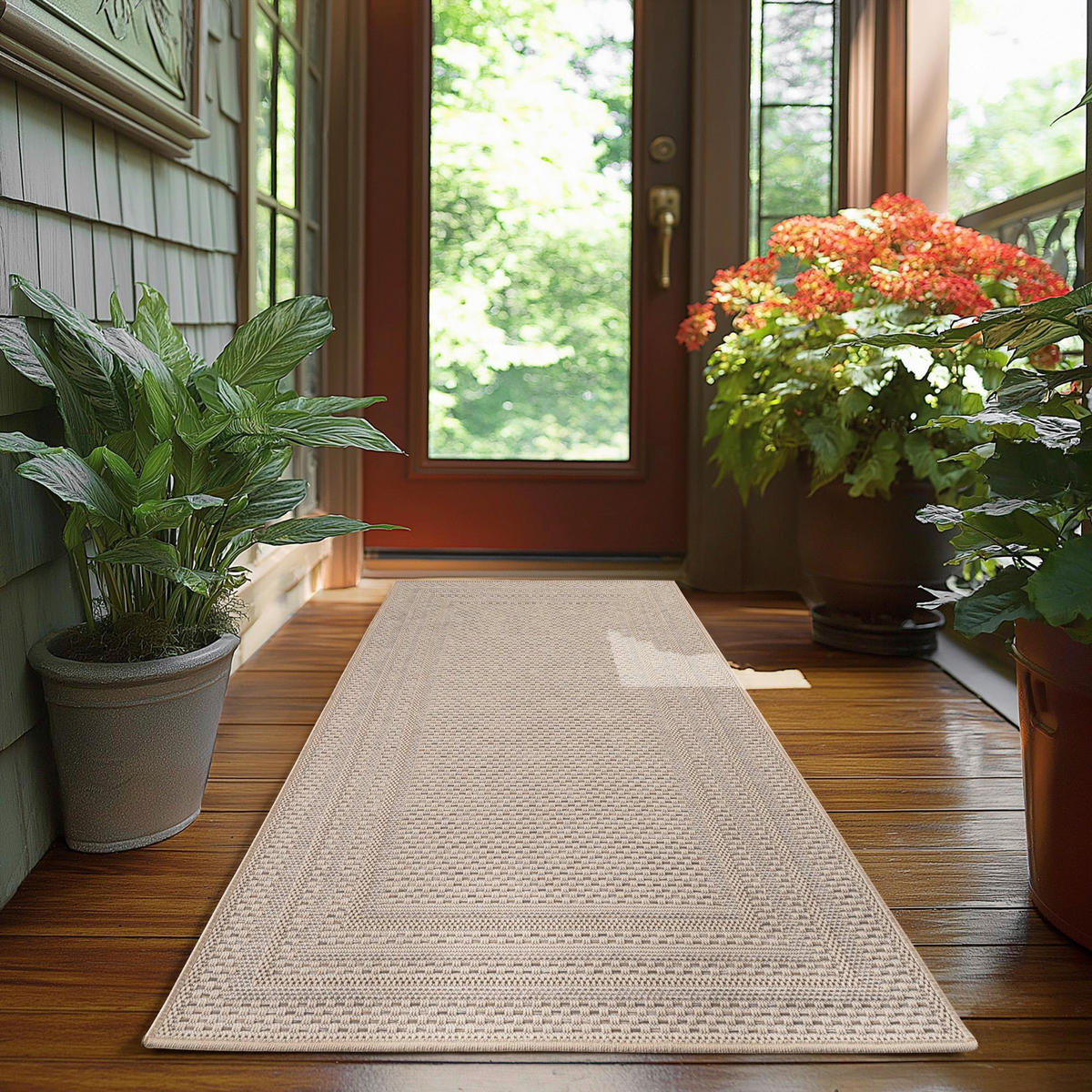 Ayyildiz Outdoorteppich DESERT beige B/L: ca. 80x150 cm DESERT - beige (80,00/150,00cm) - Ayyildiz