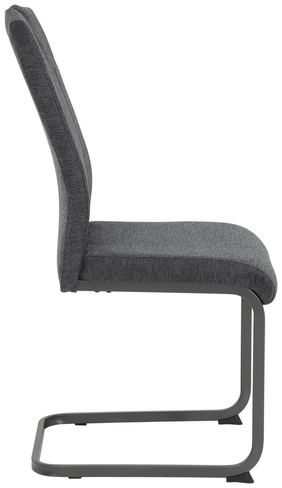 Schwingstuhl Britta anthrazit Vintage grau Webstoff B/H/T: ca. 44x100x59 cm Britta - anthrazit/grau (44,00/100,00/59,00cm)