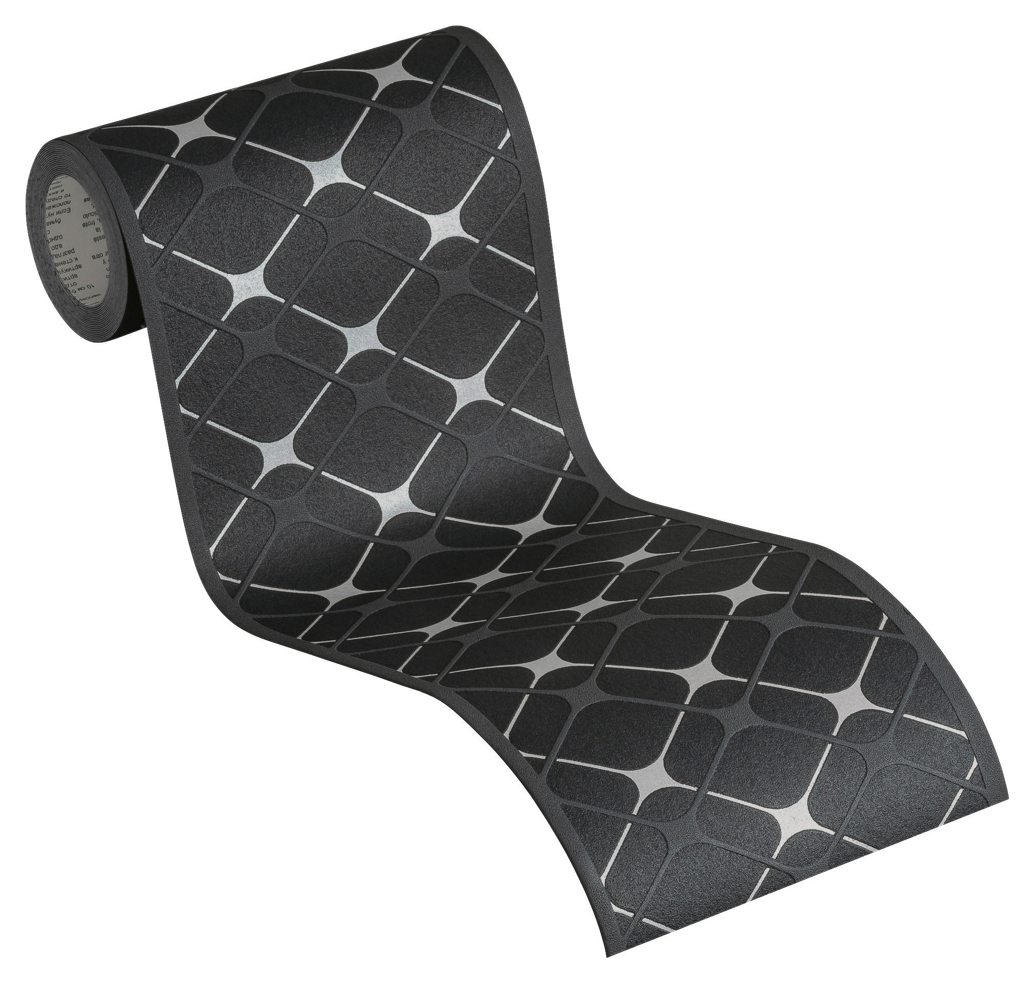 A.S.Creation Bordüre grau B/H/D: ca. 17x500x8 cm Bordüre_selbstklebend - grau (8,00/500,00cm) - A.S.Creation