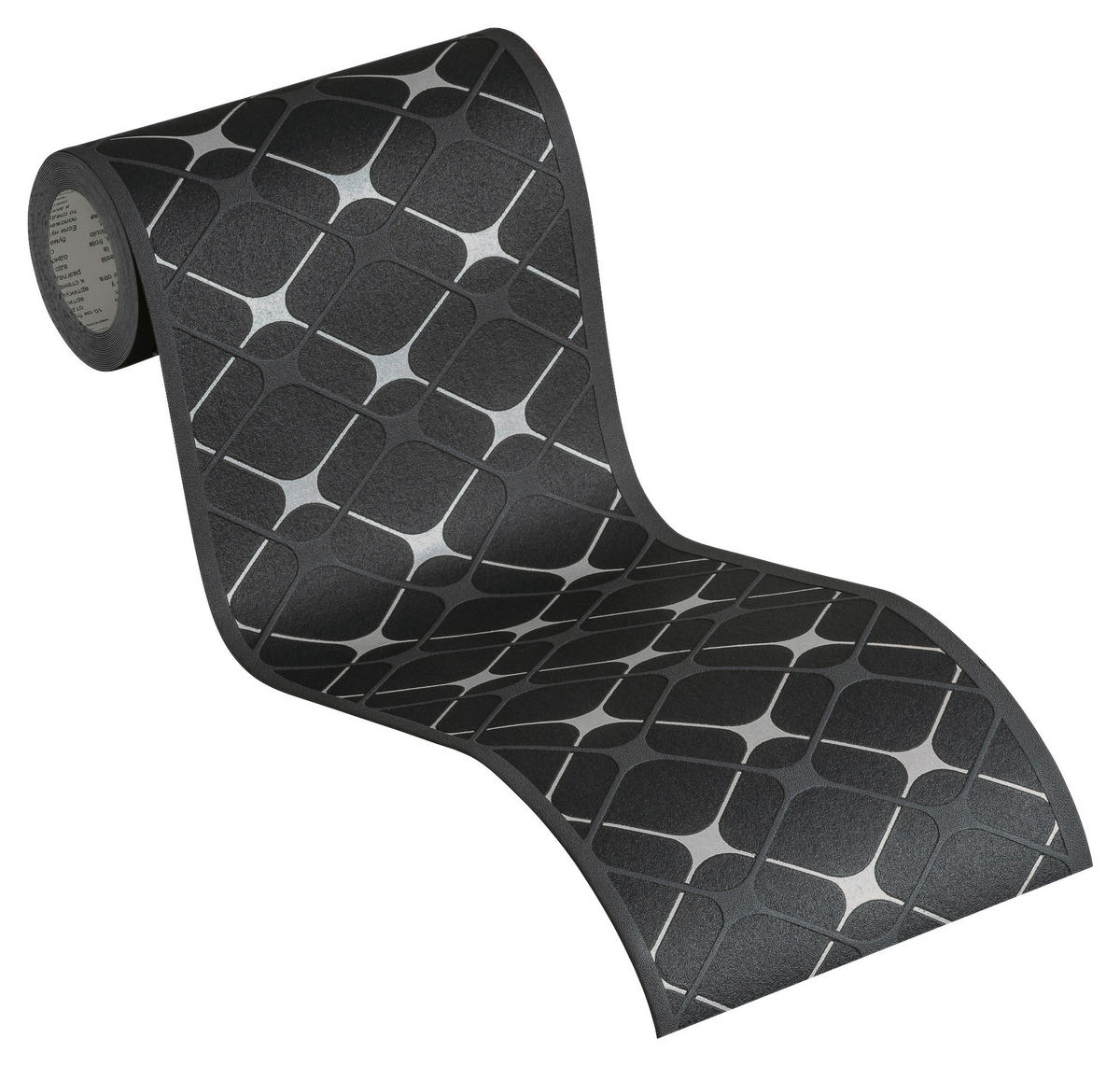 A.S.Creation Bordüre grau B/H/D: ca. 17x500x8 cm Bordüre_selbstklebend - grau (8,00/500,00cm) - A.S.Creation