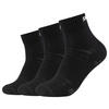 Skechers Damen & Herren-Socken Skechers schwarz 3 Packstücke Größe 35-38 Skechers - schwarz - Skechers
