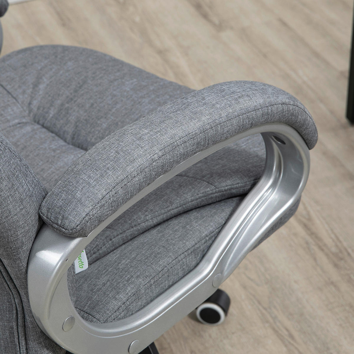 Drehstuhl 921-170GY grau 921-170GY - grau (75,00/111,00/64,00cm) - Vinsetto