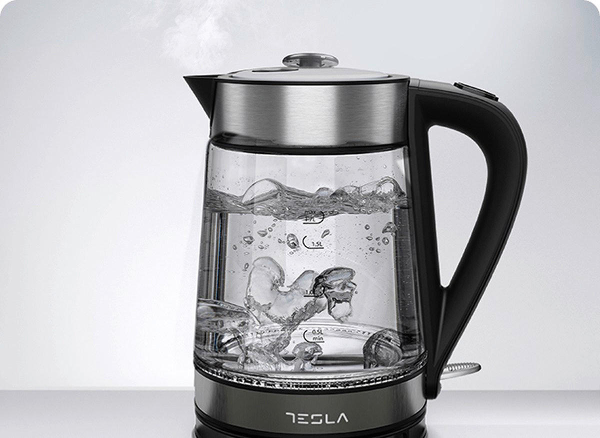 Tesla Wasserkocher KT300X - transparent (23,50/18,50/22,00cm) - Tesla