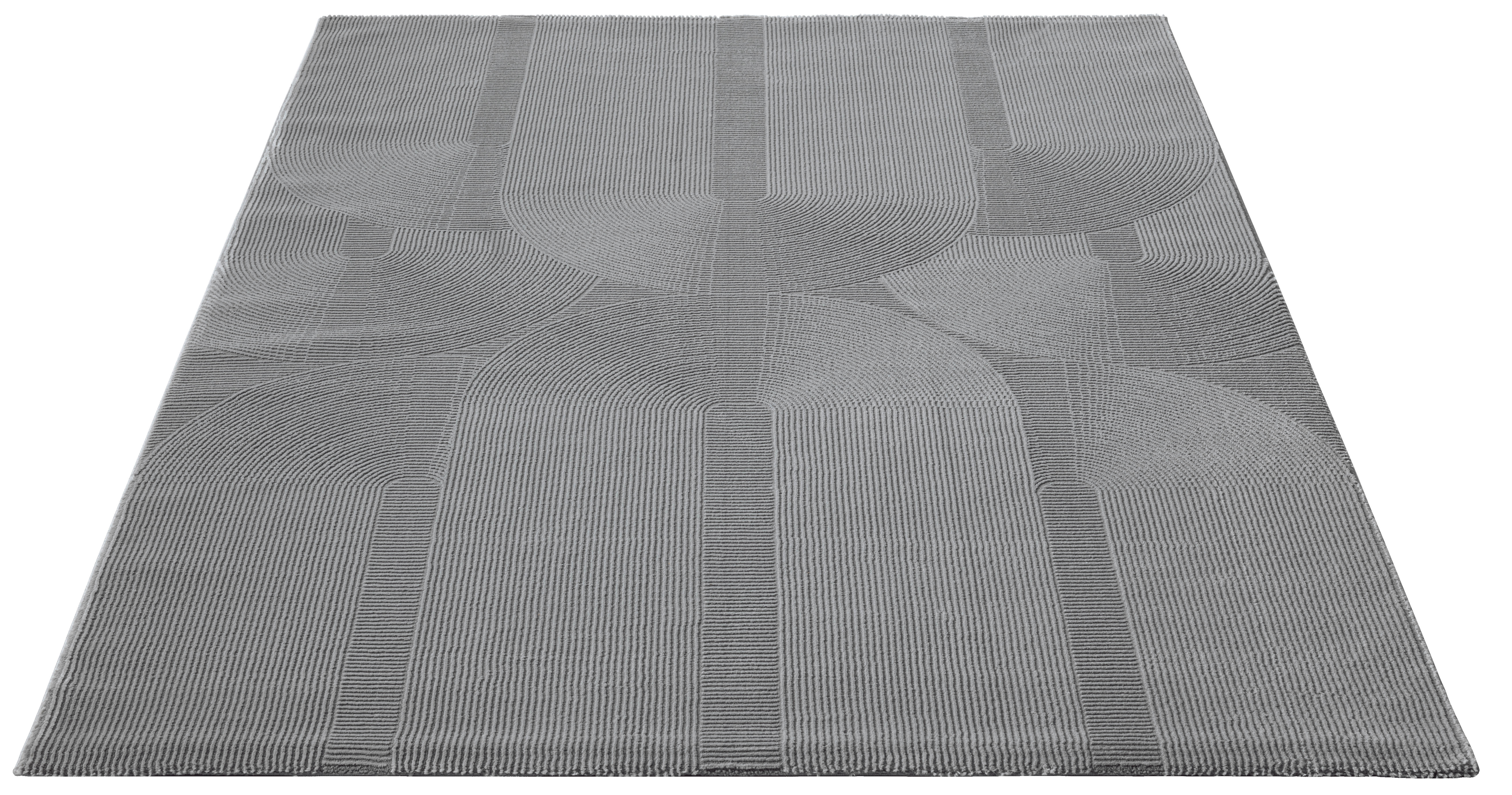 Webteppich Sign grau B/L: ca. 120x170 cm Sign - grau (120,00/170,00cm)