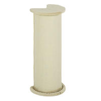 PawHut Kratzbaum cremeweiß Spanplatte B/H/L: ca. 35x35x85 cm Kratzbaum - cremeweiß (85,00/35,00/35,00cm) - PawHut