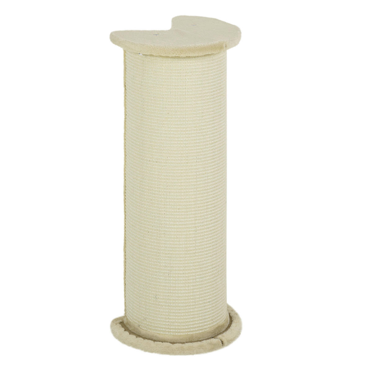 PawHut Kratzbaum cremeweiß Spanplatte B/H/L: ca. 35x35x85 cm Kratzbaum - cremeweiß (85,00/35,00/35,00cm) - PawHut